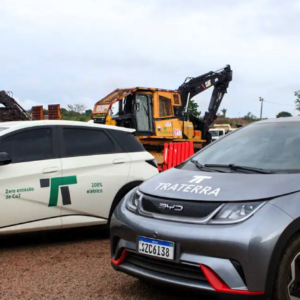 Traterra avança na sustentabilidade com a aquisição de veículos elétricos